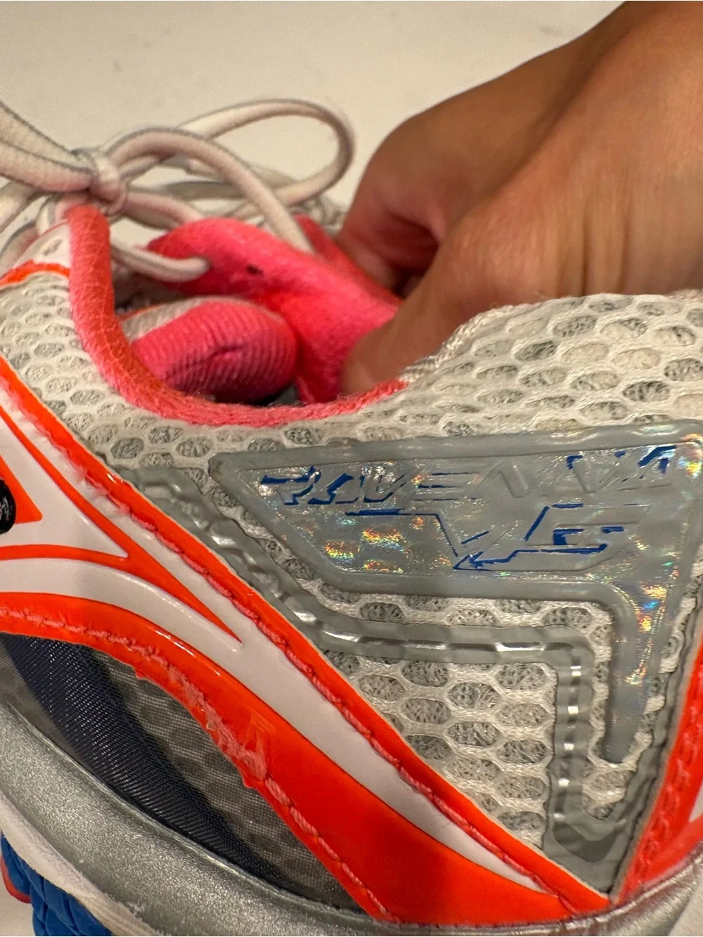 Brooks Women’s Ravenna 5 Running Shoes - Gray, Orange, Pink, Blue